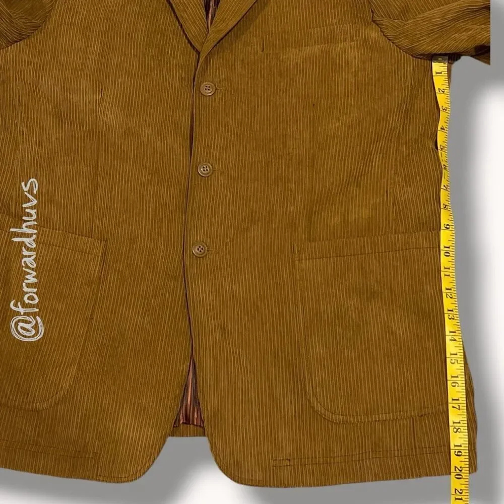 Mantoni Italy Design Corduroy Blazer – Size 46